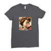 michelangelo the prophet isaiah bubble gum Ladies Fitted T-Shirt