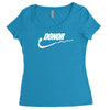 donor   mens funny Women's Triblend Scoop T-shirt