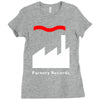 factory records Ladies Fitted T-Shirt