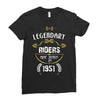 legendary riders are born in 1951 Ladies Fitted T-Shirt