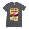 sell midget ideal christmas gift or present Ladies Fitted T-Shirt
