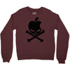 apple skull Crewneck Sweatshirt