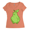 grizzly pear Women's Triblend Scoop T-shirt