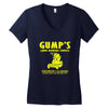 gump's lawn mowing service t shirt Women's V-Neck T-Shirt