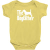 the dogfather beagle white Baby Onesie