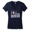 charles bronson (2) Women's V-Neck T-Shirt