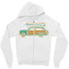 surf car Zipper Hoodie