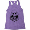 bart skull Racerback Tank
