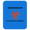 zombie response unit t shirt funny dead brains s 3xl Mousepad
