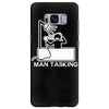 man tasking Samsung Galaxy S8 Plus