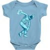 astronaut discus throwing Baby Onesie