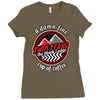 the black lodge Ladies Fitted T-Shirt