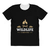 Wildlife Camping All Over Women's T-shirt