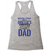Behind Every Great Driller's Daughters Is A Truly Amazing Dad Racerback Tank