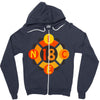 nice 18 Zipper Hoodie