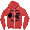 old school tech support Zipper Hoodie