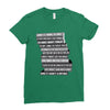 99 sex tapes brooklyn Ladies Fitted T-Shirt