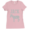 jack ass Ladies Fitted T-Shirt