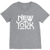 new york V-Neck Tee