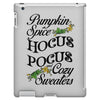 pumpkin spice hocus pocus and cozy sweaters iPad 3 and 4 Case