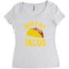 body by tacos funny Women's Triblend Scoop T-shirt