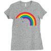 rainbow Ladies Fitted T-Shirt