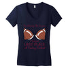 fantasy football Women's V-Neck T-Shirt
