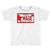 texas made lone star license plate Toddler T-shirt