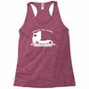 stolzer lkw fahrer trucker disponent Racerback Tank