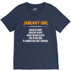 January Girl Hated By Many V-Neck Tee