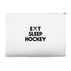 eat sleeo hockey Accessory Pouches