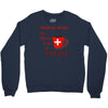 coffee lovers medical alert Crewneck Sweatshirt