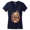 Popular Ramen Women's V-Neck T-Shirt
