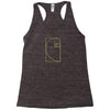 golden spiral Racerback Tank