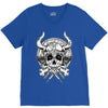 skull viking V-Neck Tee