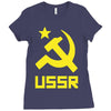 ussr cccp russia che revolution new Ladies Fitted T-Shirt