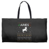 aries  christmas ugly sweater Weekender Totes