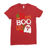 do you even boo bro halloween Ladies Fitted T-Shirt