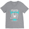 Want To Know If There Is L fe After Death Mess With My Kids And Find O V-Neck Tee