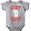 i don't always ch ch ch Baby Bodysuit