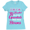 Yaya Was Created Because Need Real Heroes Ladies Fitted T-Shirt