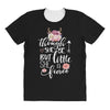 Though She Be But Little She Is Fierce All Over Women's T-shirt