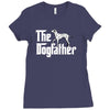 the dogfather dalmatian white Ladies Fitted T-Shirt
