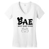 Bae Best Auntie Ever Women's V-Neck T-Shirt