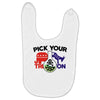 pick your poison Baby Bibs