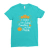 i teach the cutest pumpkins in the patch Ladies Fitted T-Shirt