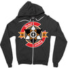 eye one led Zipper Hoodie