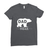 dad bear Ladies Fitted T-Shirt
