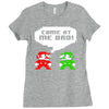 come at me bro Ladies Fitted T-Shirt
