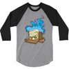 sticker box 3/4 Sleeve Shirt
